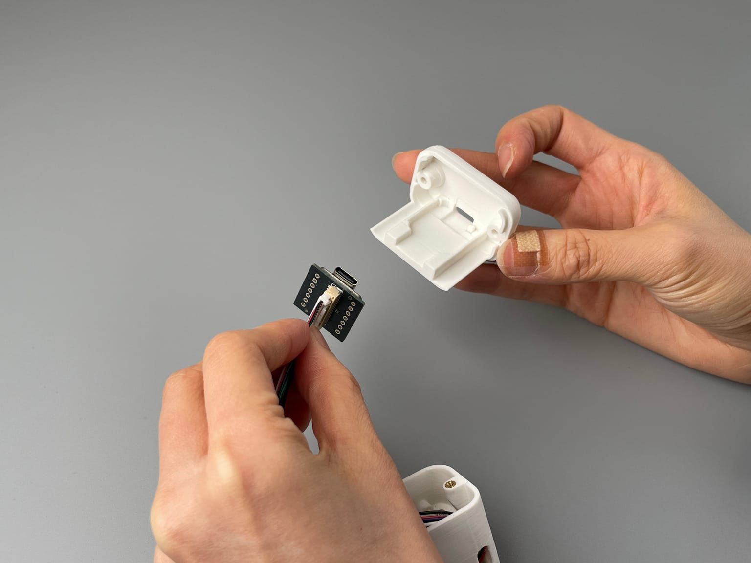 Prospector ZMK Dongleドングルビルドログ